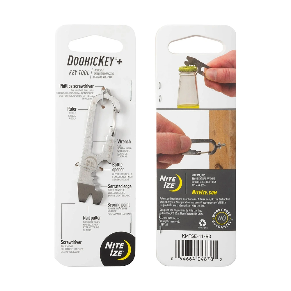 Nitelze Doohic Key + Keytool - Stainless-0 Nitelze Doohic Key + Keytool - Stainless-0