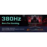 Gameon Midnight Pro Series 24" Fhd 380 Hz Mprt 0.5 Ms Fast Ips Gaming Monitor (Support Ps5) - Black-134067