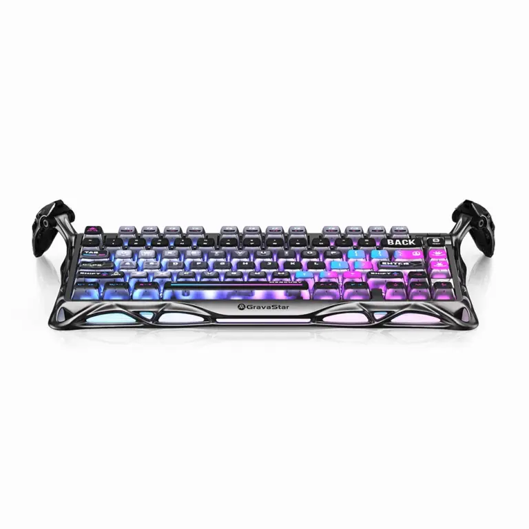 Gravastar Mercury K1 Pro 75% Wireless Mechanical Gaming Keyboard Special Edition - Cyberpunk (English)-0