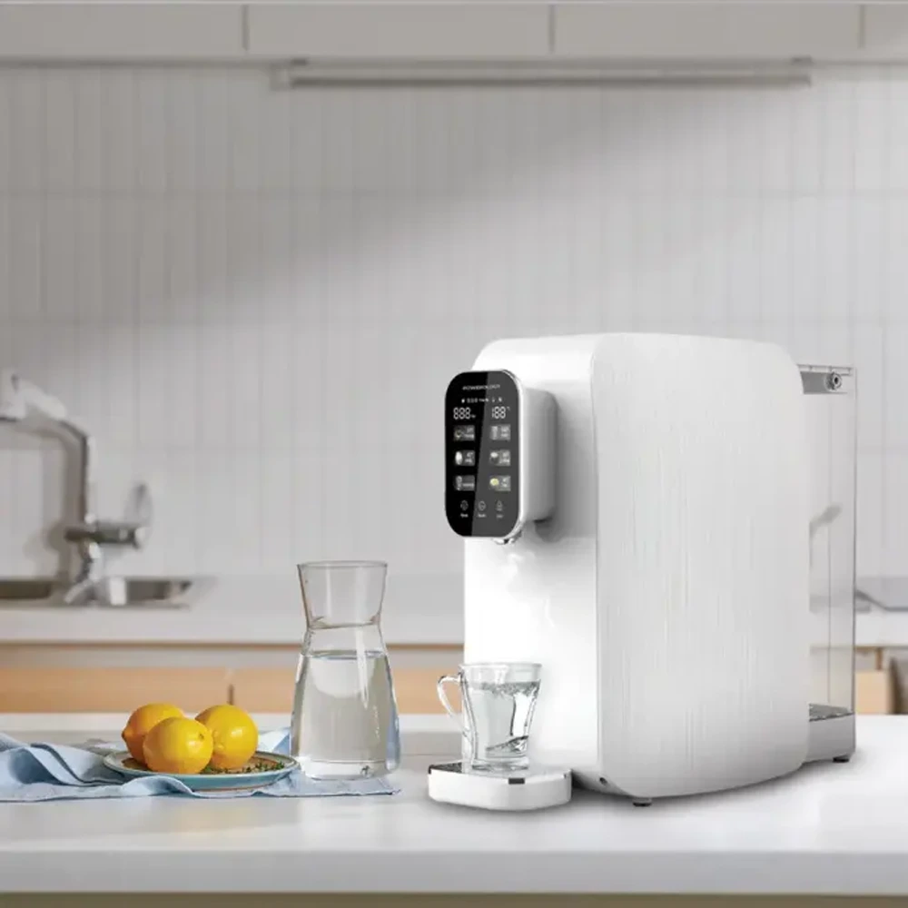 Powerology Reverse Osmosis Water Purifier & Dispenser - White-132989 Powerology Reverse Osmosis Water Purifier & Dispenser - White-132989