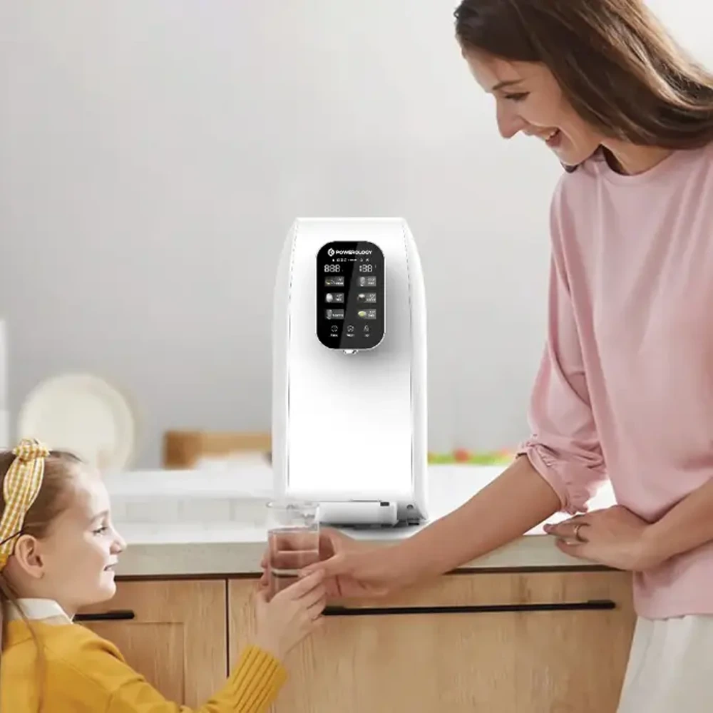 Powerology Reverse Osmosis Water Purifier & Dispenser - White-132990 Powerology Reverse Osmosis Water Purifier & Dispenser - White-132990