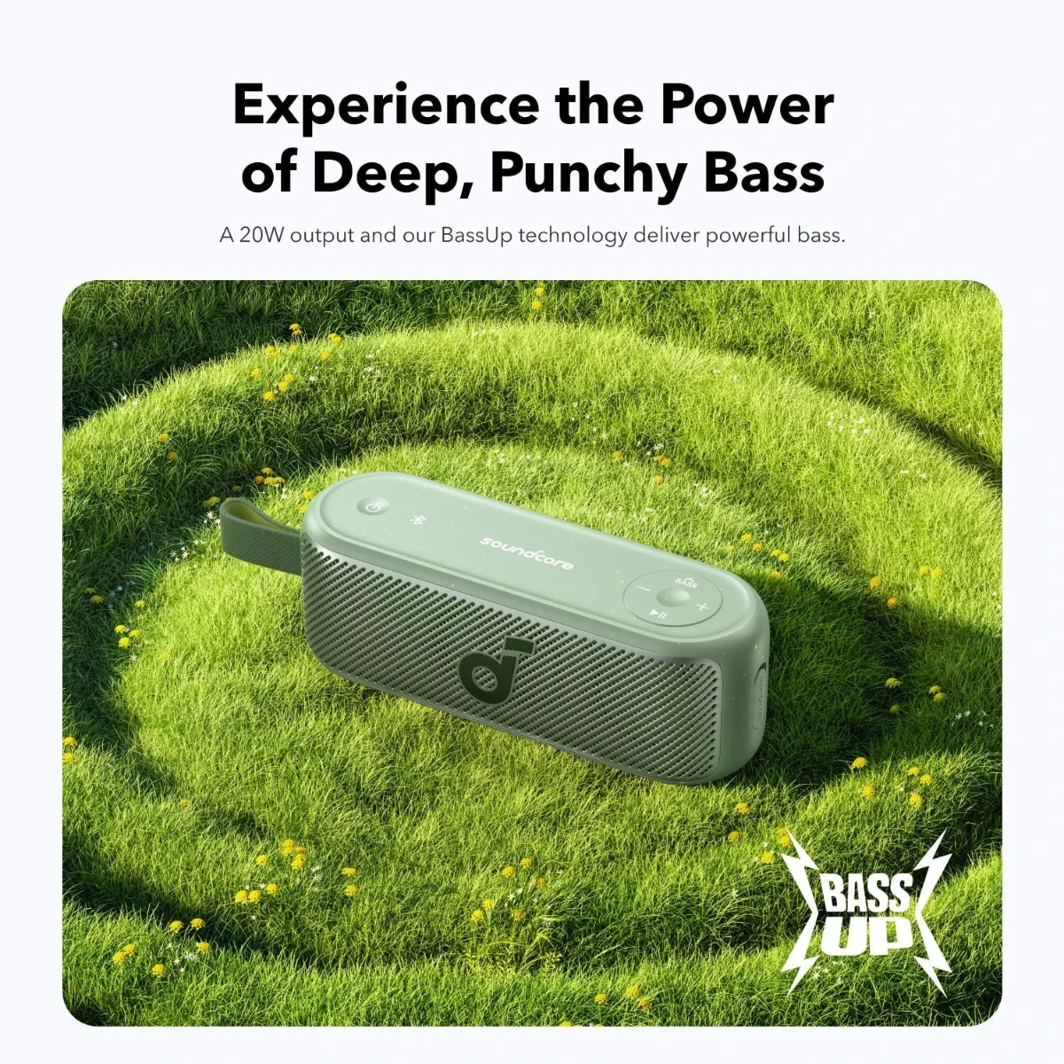 Anker Soundcore Motion 100 Portable Bluetooth Wireless Speaker - Fresh Green-133031 Anker Soundcore Motion 100 Portable Bluetooth Wireless Speaker - Fresh Green-133031