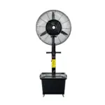 Powerology Industrial Fan Mist Spray & Humidifier - Black-0