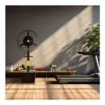 Powerology Industrial Fan Mist Spray & Humidifier - Black-133528