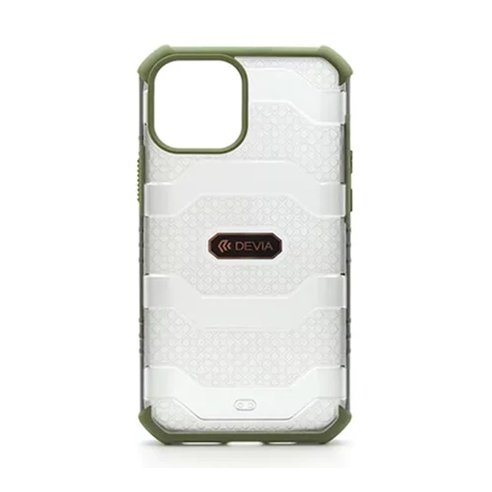 Devia Vanguard Shockproof Case For Iphone 12 Mini (5.4) - Green-0 Devia Vanguard Shockproof Case For Iphone 12 Mini (5.4) - Green-0