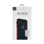 Viva Madrid Borde Transparent Back Case Compatible For Iphone Xs Max - Red-133577