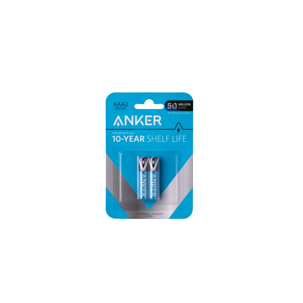 Anker Aaa Alkaline Batteries 2 - Pack-0 Anker Aaa Alkaline Batteries 2 - Pack-0
