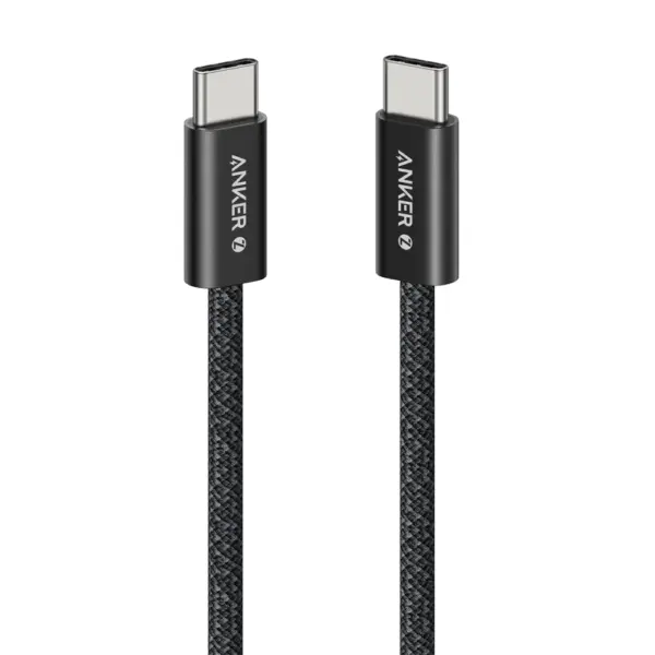 Anker Zolo Usb C To Usb C 240w Braided Fast Charging Cable 3.3ft-0