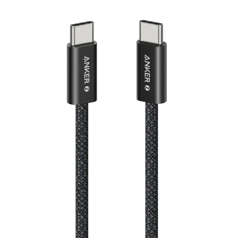 Anker Zolo Usb C To Usb C 240w Braided Fast Charging Cable 6ft-0