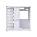 Lovingcool Ufo Ii Tempered Glass Panoramic Rgb Gaming Pc Case - White (Pre-installed 10 Fan)-133718