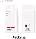 Elago Apple Watch 45/44/42mm Ultra Premium Fluoro Rubber Strap - Red-132789