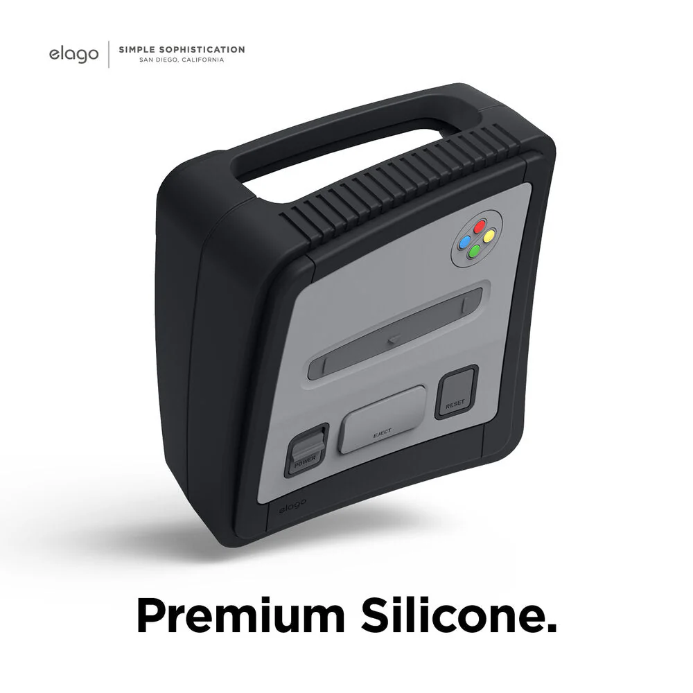 Elago T4 Nintendo Apple Tv Case - Black-132707 Elago T4 Nintendo Apple Tv Case - Black-132707