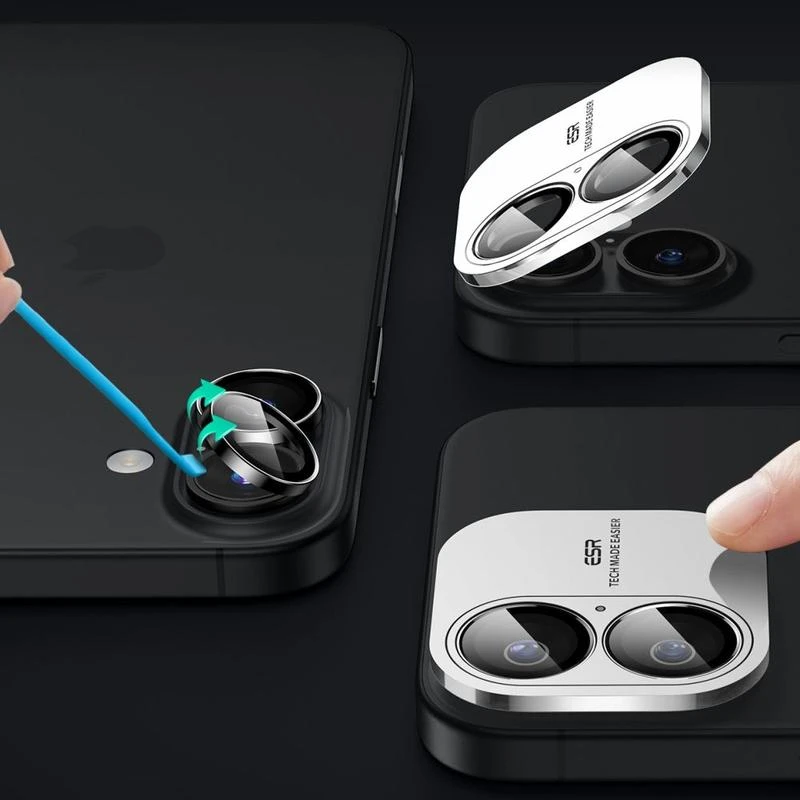 Esr Iphone 16/16plus Camera Lens Protector - Clear-132529 Esr Iphone 16/16plus Camera Lens Protector - Clear-132529