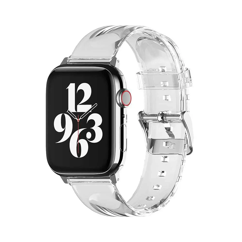 Elago Apple Watch 42/44mm Ultra Tpu Band - Clear-0 Elago Apple Watch 42/44mm Ultra Tpu Band - Clear-0