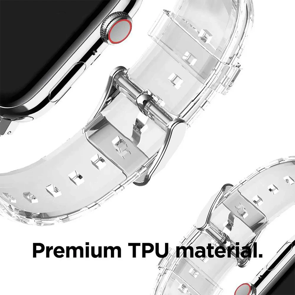Elago Apple Watch 42/44mm Ultra Tpu Band - Clear-132848 Elago Apple Watch 42/44mm Ultra Tpu Band - Clear-132848