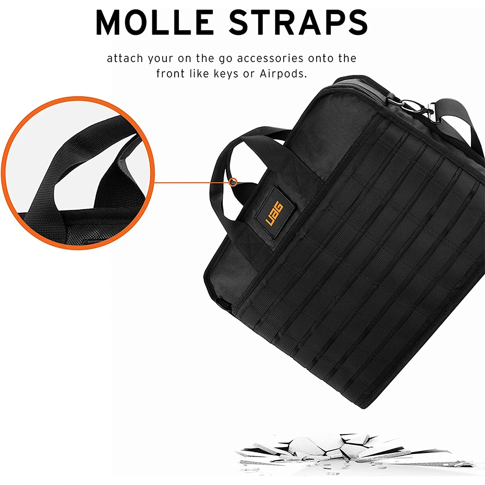 Urban Armor Gear Small Tactical Brief Bag 13/14inch - Black-132870 Urban Armor Gear Small Tactical Brief Bag 13/14inch - Black-132870