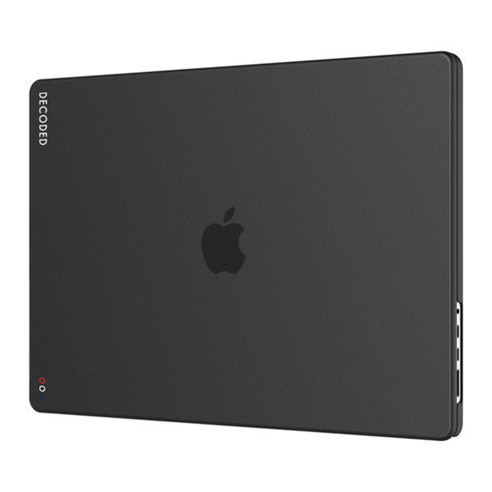 Decoded Snap On Case For Macbook Air 13-inch M2 - Frosted Black-132704 Decoded Snap On Case For Macbook Air 13-inch M2 - Frosted Black-132704