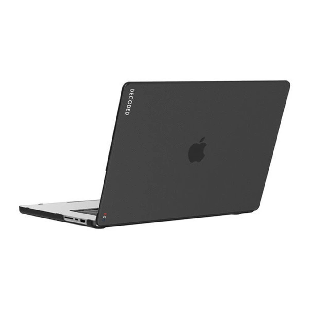 Decoded Snap On Case For Macbook Pro 16-inch M1/m2 - Frosted Black-132684 Decoded Snap On Case For Macbook Pro 16-inch M1/m2 - Frosted Black-132684