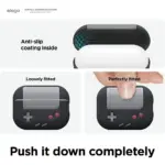 Elago Airpods Pro 2 Aw5 Case With Round Straps - Black-132769