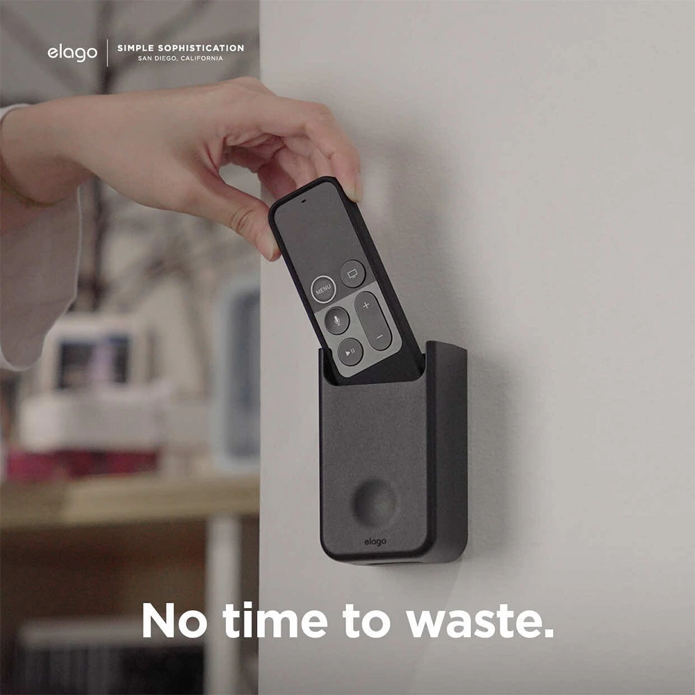 Elago Apple Tv Remote Universal Holder Mount Medium - Black-132781 Elago Apple Tv Remote Universal Holder Mount Medium - Black-132781