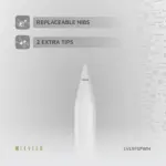 Levelo Skyflex Stylus Pen For Ipad Series - White-133796