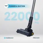 Powerology Cordless Vacuum Auto-disposal Charging - Black-133839