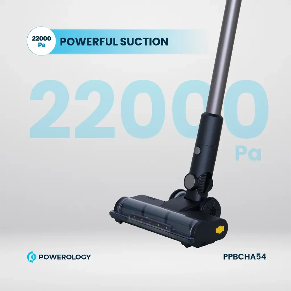 Powerology Cordless Vacuum Auto-disposal Charging - Black-133839 Powerology Cordless Vacuum Auto-disposal Charging - Black-133839