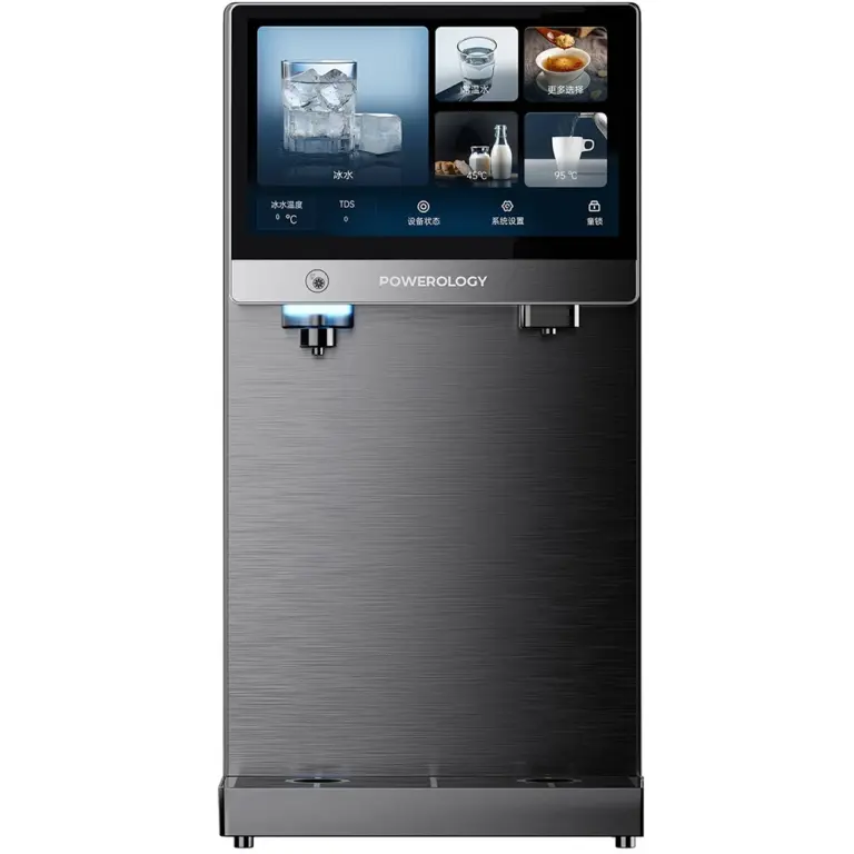 Powerology 4-stage Reverse Osmosis Water Purifier Dispenser - Black-0