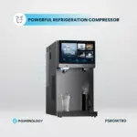 Powerology 4-stage Reverse Osmosis Water Purifier Dispenser - Black-133854