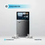 Powerology 4-stage Reverse Osmosis Water Purifier Dispenser - Black-133858
