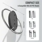 Vertical Stand For For Ps5, Ps5 Slim, Ps5 Pro - Grey-133973