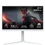 Gameon Artic Pro Series 24" Fhd 380 Hz Mprt 0.5 Ms Fast Ips Gaming Monitor (Support Ps5) - White-0
