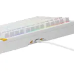 Glorious Gmmk 3 He 75% Prebuilt Wired Mechanical Gaming Keyboard - White (Arabic Layout)-134164