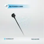 Powerology 2500w 4 Ac Power Strip With Built-in Retractable Cables - Black-135270