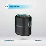 Powerology Portable Loud Speaker - Black-134593