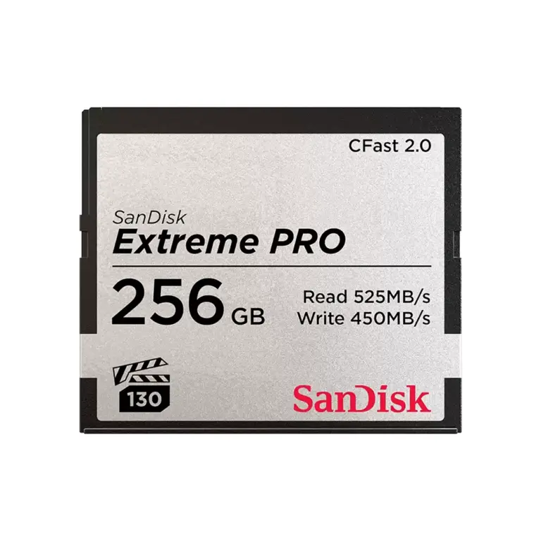 Sandisk Extreme Pro Cfast 2.0 Memory Card - 256gb-0