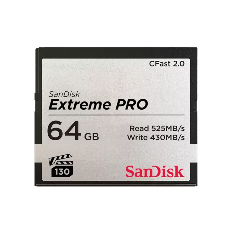 Sandisk Extreme Pro Cfast 2.0 Memory Card - 64gb-0