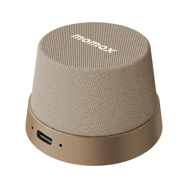 Momax 1-vibe Go Magnetic Portable True Wireless Speaker - Sandstone-0