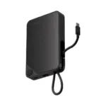 Momax 1-power X Power Bank 10000mah With Built-in Usb-c Cable - Black-0