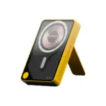 Momax 1-power X Pro+ Magnetic Wireless Power Bank 10000mah With Built-in Usb-c Cable - Yellow-0