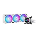 Asus Rog Strix Lc Iii 360 Argb - 3 X 120mm Aio Cpu Liquid Cooler With Lcd Display - White-0