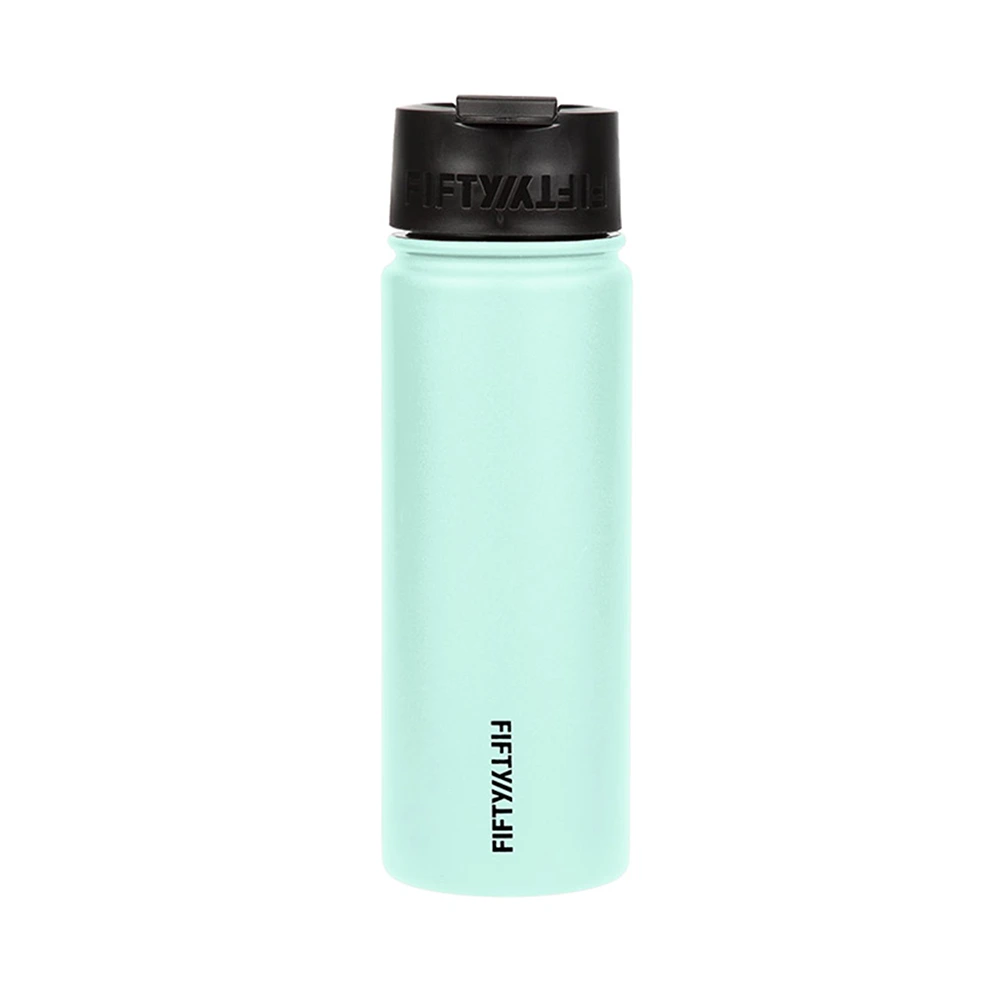 Fifty Fifty Vaccum Insulated Bottle Flip Lid 591ml - Cool Mint-0 Fifty Fifty Vaccum Insulated Bottle Flip Lid 591ml - Cool Mint-0