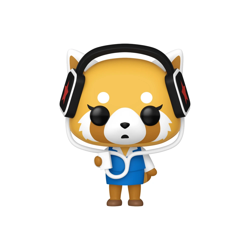 Funko Pop: Sanrio- Aggretsuko W/ Headphones-0 Funko Pop: Sanrio- Aggretsuko W/ Headphones-0