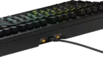Glorious Gmmk 3 100% Wired Mechanical Linear Switch Gaming Keyboard With Hot-swappable Switches - Black-135552
