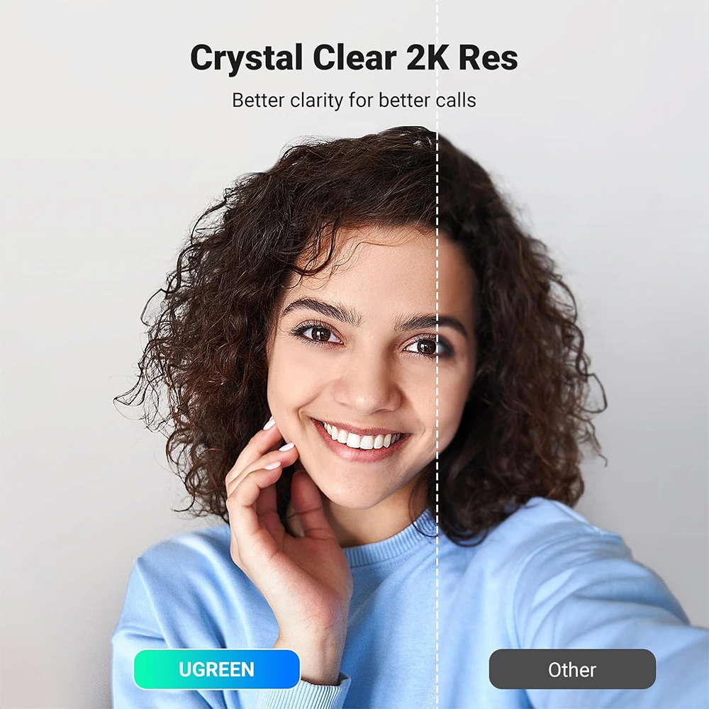 Ugreen Webcam 2k 30fps Full Hd Usb Pc Camera -135602 Ugreen Webcam 2k 30fps Full Hd Usb Pc Camera -135602