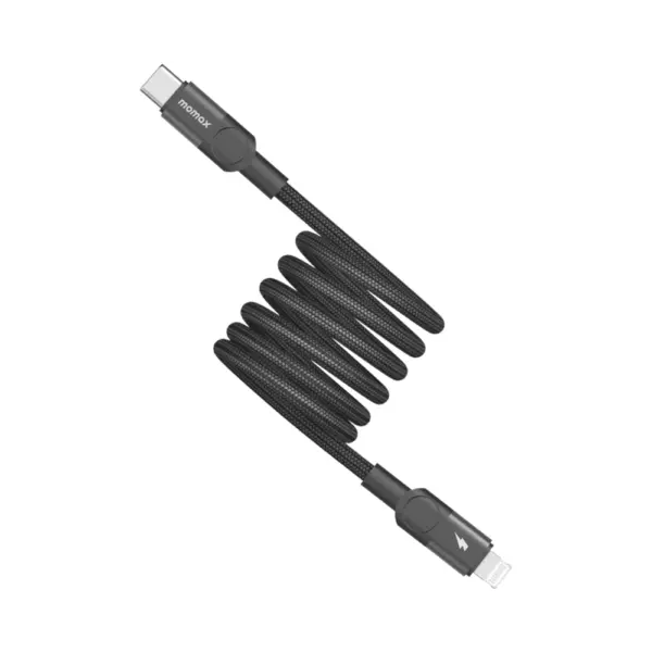 Momax Mag Link 60w Usb-c To Lightning Magnetic Cable - 2m-0