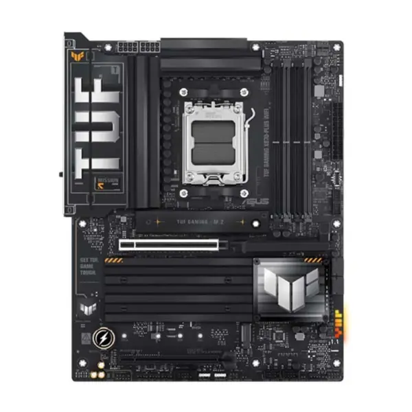 Asus Tuf Gaming X870-plus Wifi Am5 Ddr5 Atx Motherboard - Black-0