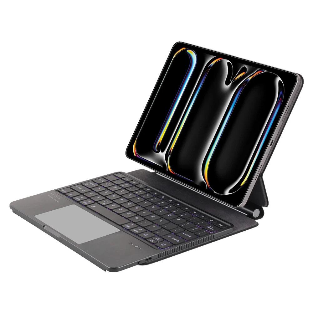 Levelo Ipad Pro 11" Aeroboard Pro Wireless Keyboard - Black-0 Levelo Ipad Pro 11" Aeroboard Pro Wireless Keyboard - Black-0