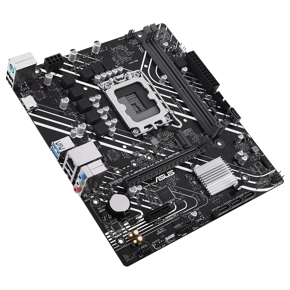 Asus Prime H610m-k Ddr4 Argb Motherboard - Black-135864 Asus Prime H610m-k Ddr4 Argb Motherboard - Black-135864