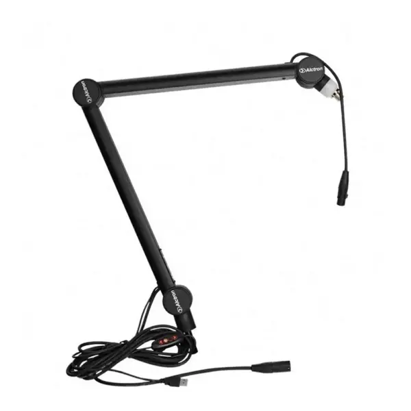 Alctron Ma616-xl Microphone Arm Stand With Xlr Cable - Black-0